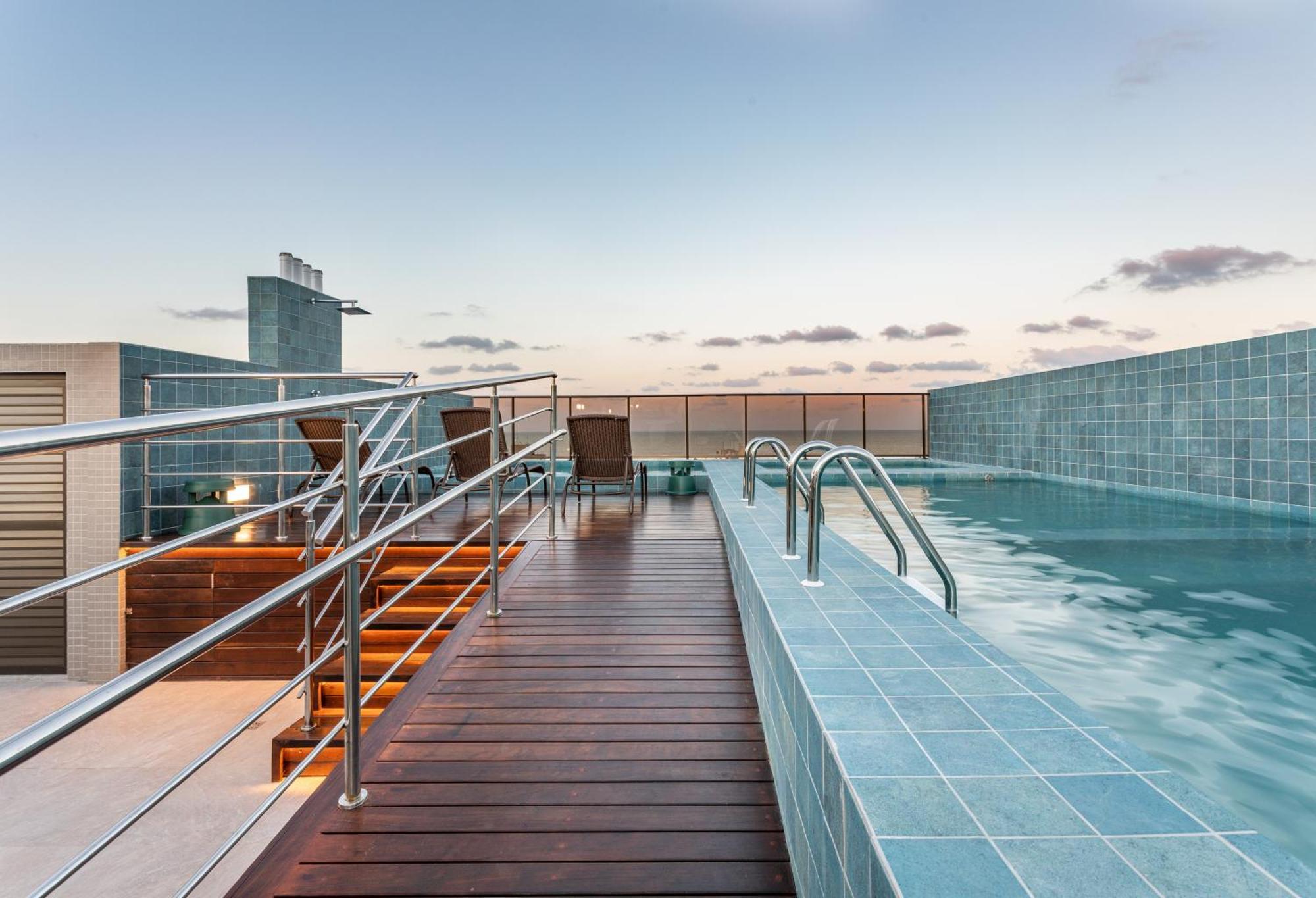 Apartament Cobertura Com Jacuzzi E Deslumbrante Vista Mar João Pessoa Zewnętrze zdjęcie